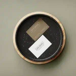 Cartes de visite papiers texturés