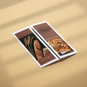 Dépliants plis fenêtre