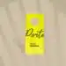 Une étiquette jaune de porte avec un message en français : "Ne pas déranger".
