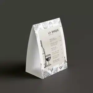 Chevalets de table