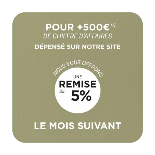 Remise Cashback Étapes Print 5%