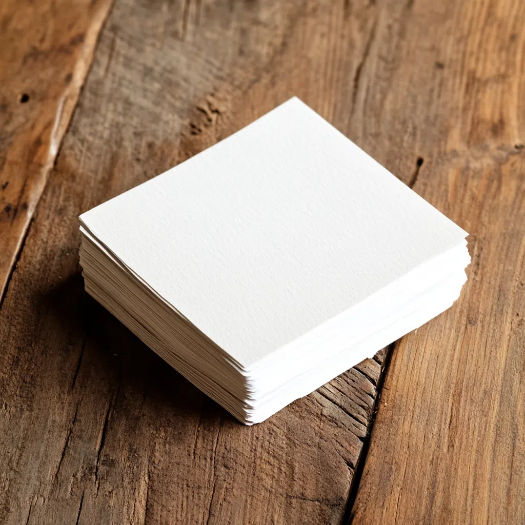 Comment choisir le bon papier pour mes cartes de visite ?