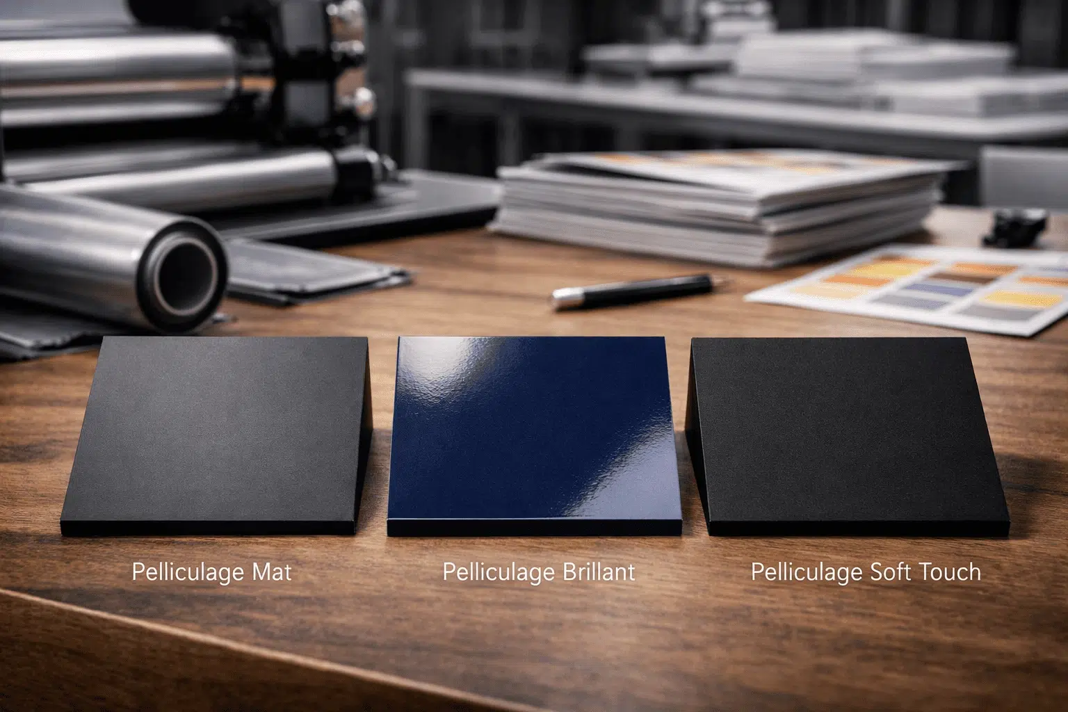 Pelliculage en impression